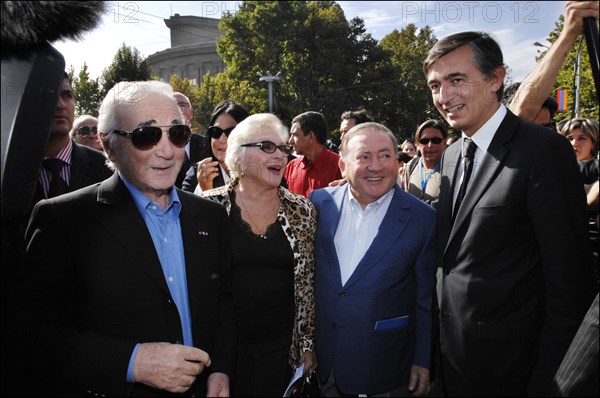 Concert de Charles Aznavour à Erevan (Arménie), le 30 septembre 2006