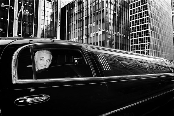 Charles Aznavour, New York, le 18 septembre 2006