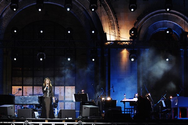 Concert de Charles Aznavour à Erevan (Arménie), le 30 septembre 2006