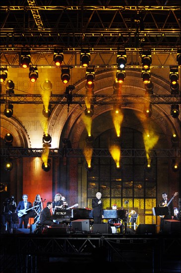 Concert de Charles Aznavour à Erevan (Arménie), le 30 septembre 2006