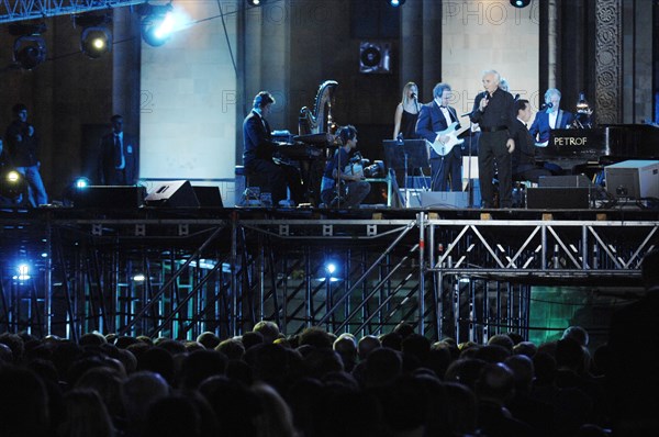 Concert de Charles Aznavour à Erevan (Arménie), le 30 septembre 2006