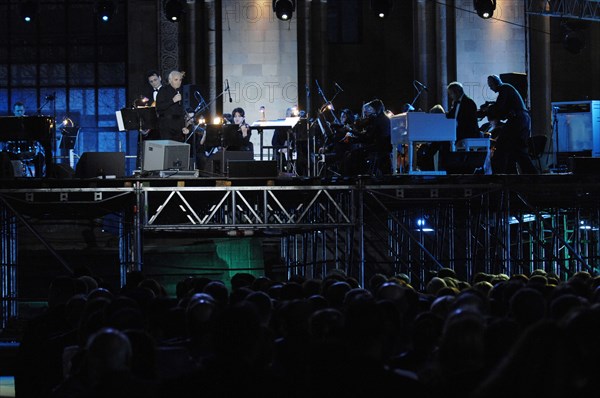 Concert de Charles Aznavour à Erevan (Arménie), le 30 septembre 2006