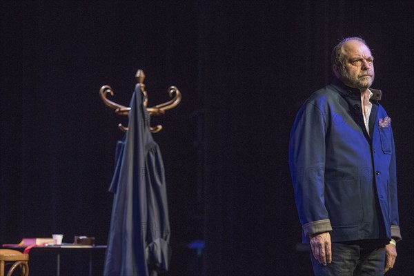 Eric Dupond Moretti en répétition au Théâtre de la Madeleine à Paris