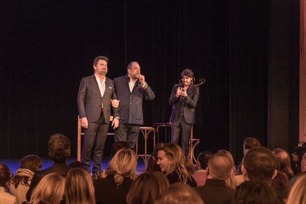 1ère du spectacle "Eric Dupond Moretti à la barre" au théâtre de la Madeleine

Philippe Lellouche
Hadrien Raccah