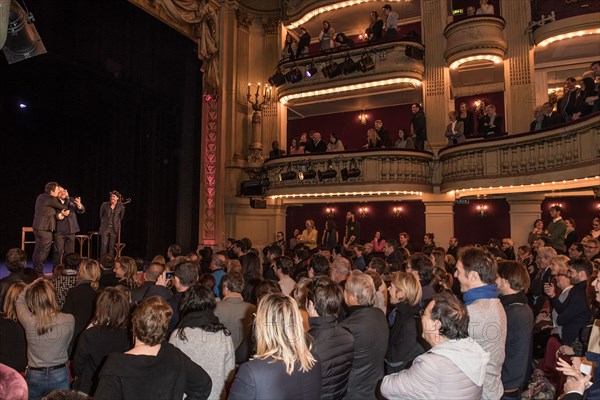 1ère du spectacle "Eric Dupond Moretti à la barre" au théâtre de la Madeleine

Philippe Lellouche
Hadrien Raccah