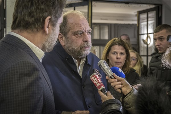 1ère du spectacle "Eric Dupond Moretti à la barre" au théâtre de la Madeleine