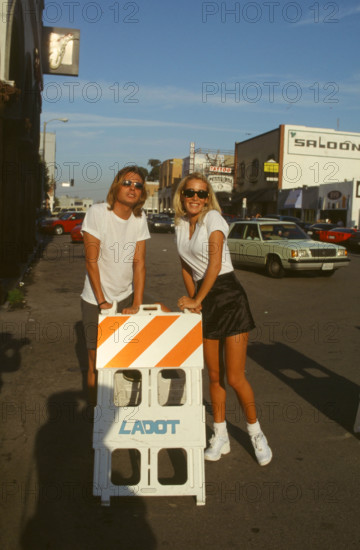 Ophélie Winter et son frère Mickaël (1996)