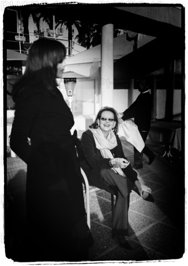 Claudia Cardinale et Monica Bellucci, Cannes, 2004
