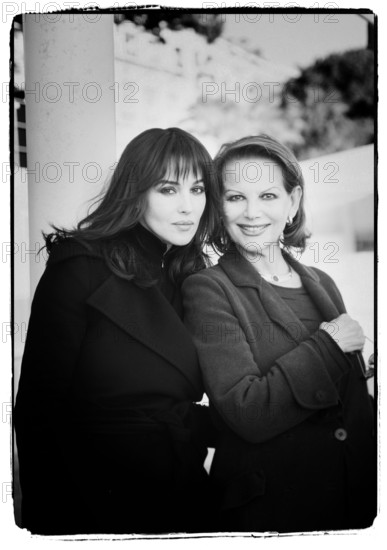 Claudia Cardinale et Monica Bellucci, Cannes, 2004