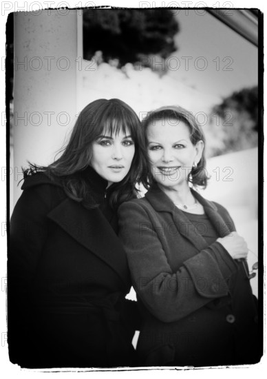 Claudia Cardinale et Monica Bellucci, Cannes, 2004