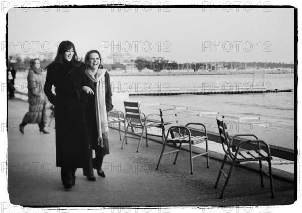 Claudia Cardinale et Monica Bellucci, Cannes, 2004