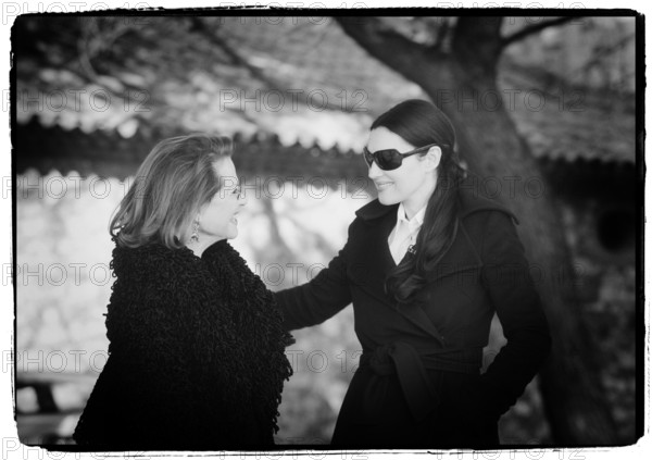 Claudia Cardinale et Monica Bellucci, Cannes, 2004