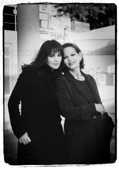 Claudia Cardinale et Monica Bellucci, Cannes, 2004