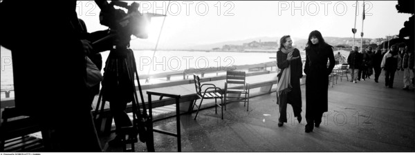 Claudia Cardinale et Monica Bellucci, Cannes, 2004