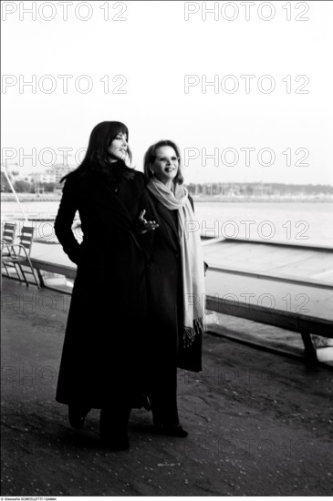 Claudia Cardinale et Monica Bellucci, Cannes, 2004