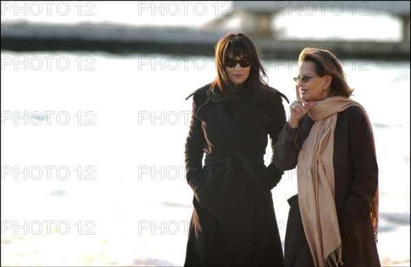 Claudia Cardinale et Monica Bellucci, Cannes, 2004