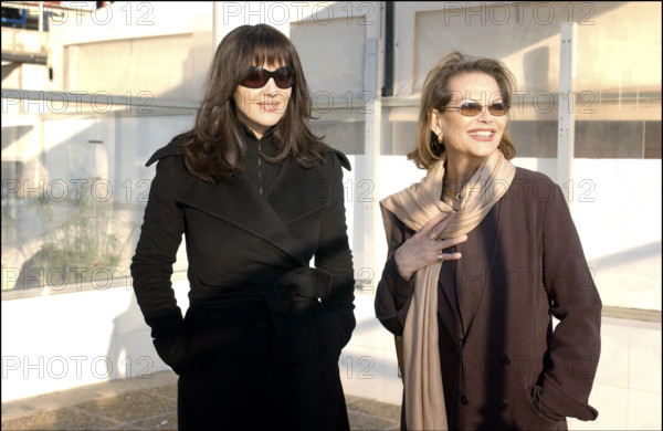 Claudia Cardinale et Monica Bellucci, Cannes, 2004