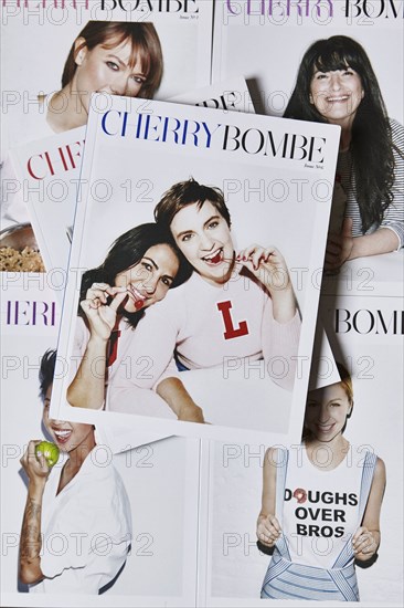 NYC office of 'Cherry Bombe' magazine