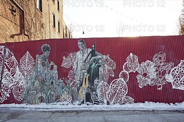 Oeuvre de Swoon