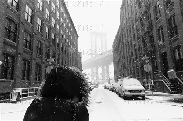 Le Pont de Manhattan, New York