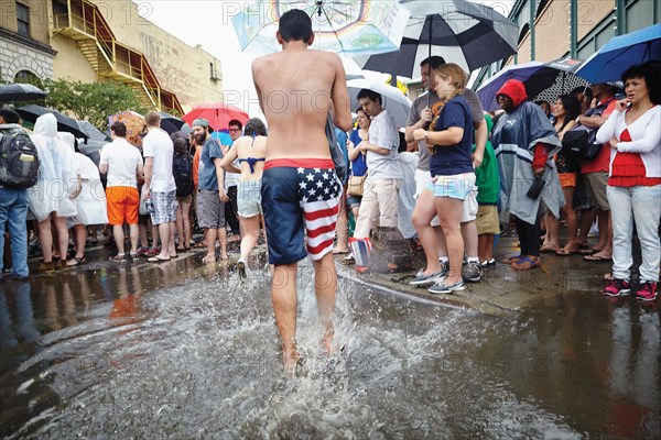 Concours de hot dog de Coney Island