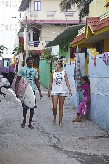 Reportage à Mahabalipuram, Inde