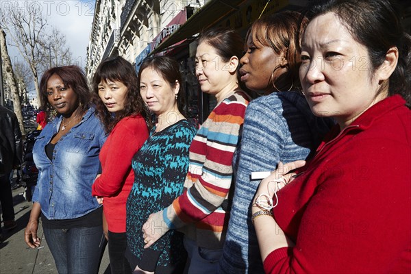 Grève des manucures chinoises à Paris
