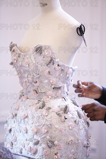 Coulisses du défilé Ralph & Russo 2015