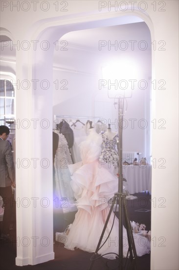 Coulisses du défilé Ralph & Russo 2015