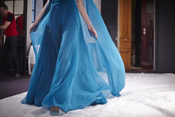 Coulisses du défilé Ralph & Russo 2015