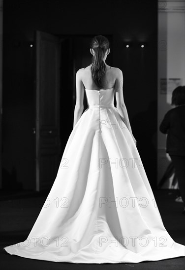 Coulisses du défilé Ralph & Russo 2015