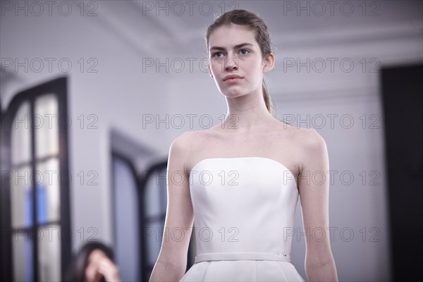 Coulisses du défilé Ralph & Russo 2015