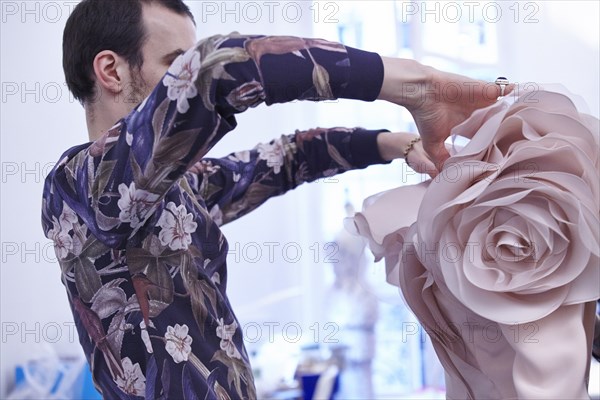 Coulisses du défilé Ralph & Russo 2015