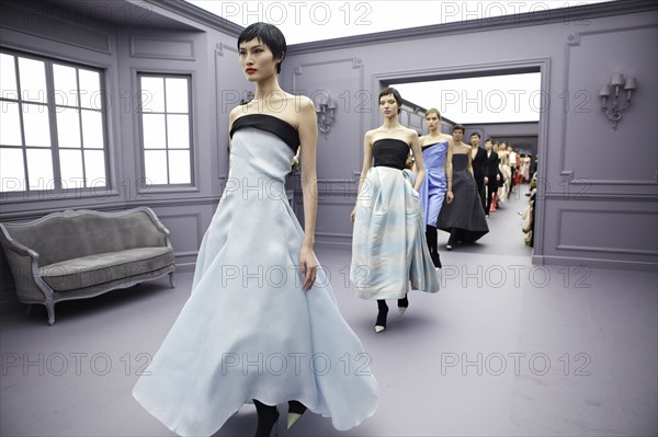 Défilé Dior Haute Couture 2013 à Shanghaï