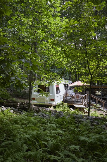 Chez Amibka Conroy dans les montagnes Catskills, 2018