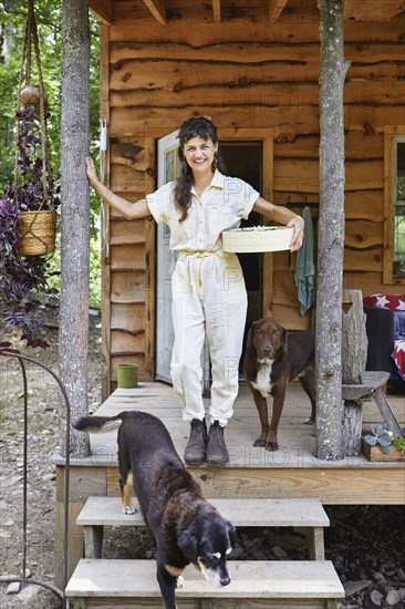 Chez Amibka Conroy dans les montagnes Catskills, 2018