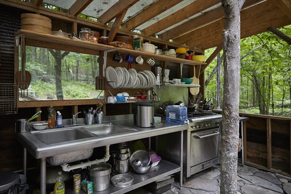 Chez Amibka Conroy dans les montagnes Catskills, 2018