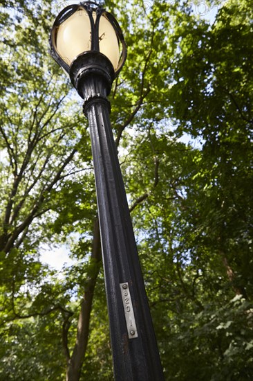 Feature: the mysterious numbers on Central Park street lamps