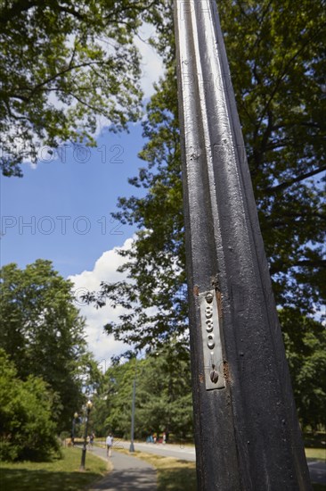 Feature: the mysterious numbers on Central Park street lamps