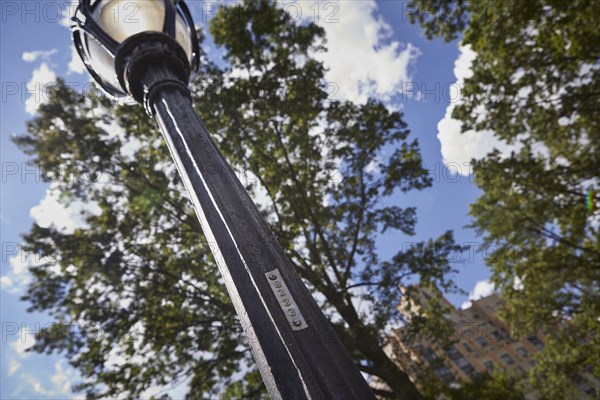 Feature: the mysterious numbers on Central Park street lamps