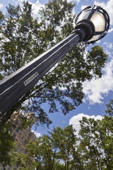 Feature: the mysterious numbers on Central Park street lamps