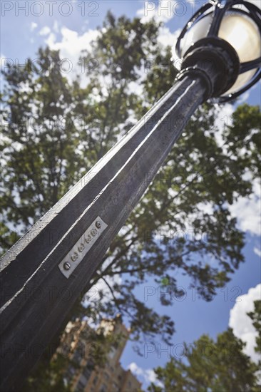 Feature: the mysterious numbers on Central Park street lamps