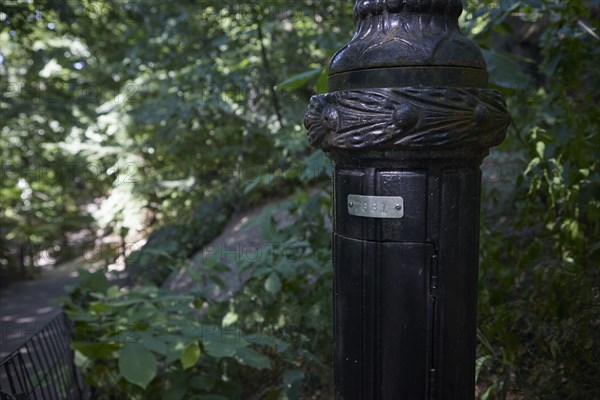 Feature: the mysterious numbers on Central Park street lamps