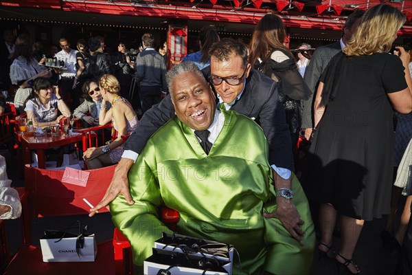 André Leon Talley and George Cortinai