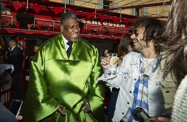 André Leon Talley and Olivier Zahm