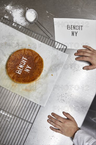 Chef Clément Loubeyre's galette des rois