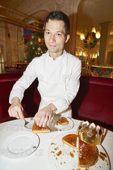 Chef Clément Loubeyre's galette des rois