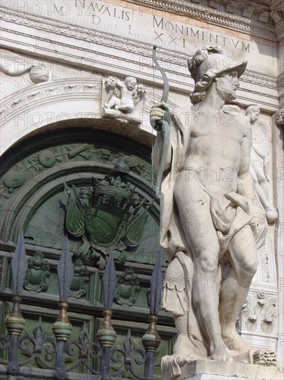 Entry gate of the Arsenal of Venice
