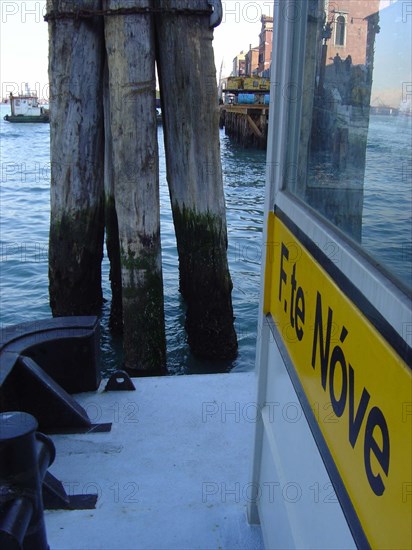 Venise, arrêt du vaporetto Fondamente Nove