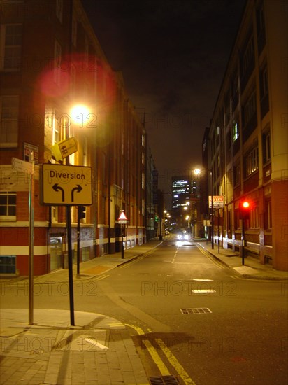 Londres, quartier de Southwark de nuit